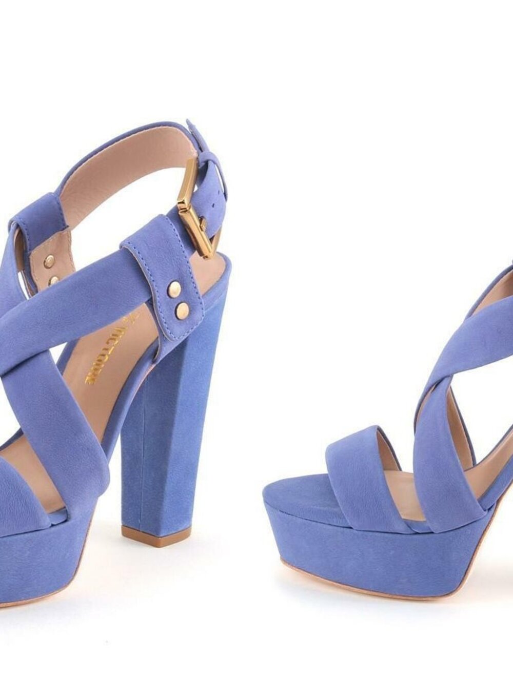 Pour La Victoire Nealla Lilac Platform Sandals